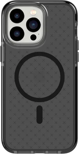 Miniatura 18 de tech21 iPhone 14 Pro Evo Check compatible con MagSafe® - Funda protectora de teléfono delgada y absorbente de golpes con protección FlexShock Negro
