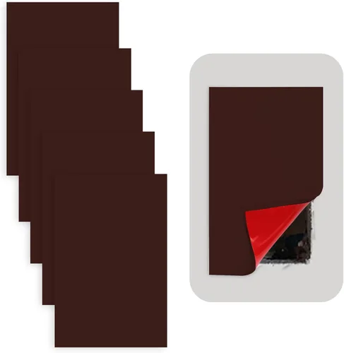 Miniatura 9 de Rubber Bond Placa de Goma Autoadhesiva para Toma de Pared, Paquete de 5 Unidades – Parche de Agujero para Paneles de Yeso Fácil de Aplicar Despegar