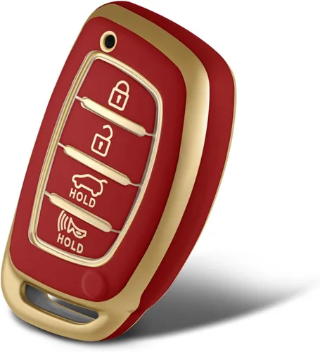 Miniatura 9 de Estuche para Llave Inteligente de TPU Funda Protectora Compatible con Azera Elantra GT EQUUS Genesis Coupe Santa FE Sonata Tucson Veloster KIA