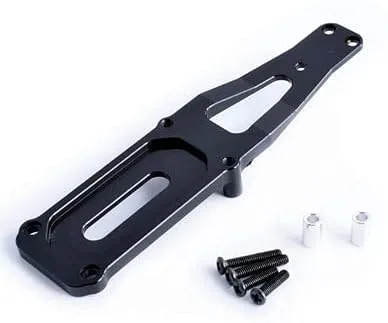 Miniatura 3 de Aluminio Shock Turm 0008 F & uuml; R WTY 12428 12423 1/12 Skala RC car Crawler Lkw Short Course Upgrade Teile Ersatz Zubehör 1 - (Color: gris claro)
