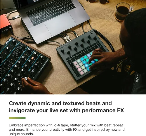 Miniatura 6 de Novation Circuit Rhythm: Sampler y groovebox con ocho pistas de muestras para crear y realizar beats