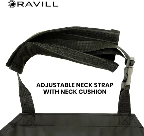 Miniatura 4 de Ravill Delantal impermeable para hombres y mujeres, delantales de trabajo multiusos de 35 pulgadas para lavavajillas, aseo de perros, limpieza