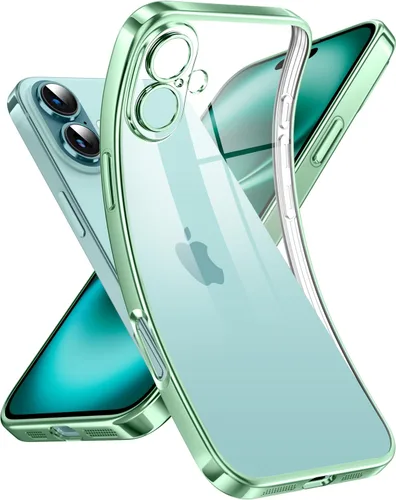 Miniatura 108 de Supdeal Funda transparente para iPhone 13 Pro, no amarillea, protección de cámara, probada en caídas de grado militar, transparente, a prueba
