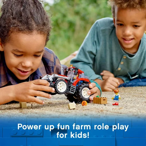 Miniatura 2 de LEGO City Grandes Vehículos Tractor 60287 - Juego de juguetes de construcción para niños, niñas y niños a partir de 5 años (148 piezas)