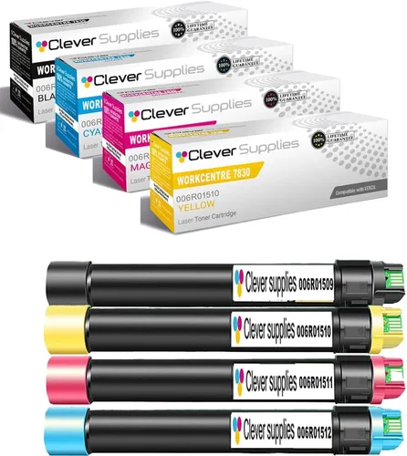 Miniatura 251 de CS compatible Xerox Phaser 6510/WorkCentre 6515 (106r03480) 2 cartuchos de tóner negro para Phaser 6510, WorkCentre 6515 2 negro