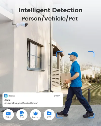 Miniatura 7 de REOLINK Grabadora de video en red de 8 canales para sistema de cámara de seguridad para el hogar, solo funciona con cámara IP REOLINK PoE