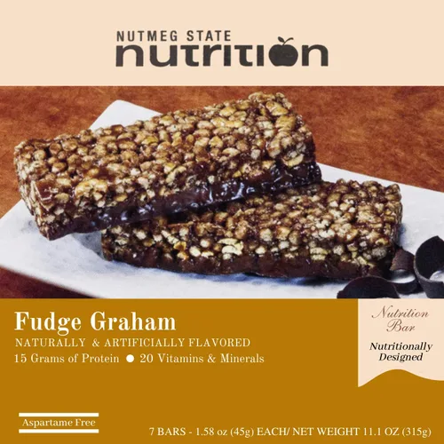 Miniatura 19 de Nutmeg State Nutrition Barras altas en proteínas, 7 porciones por caja (1 caja (7 porciones), chocolate negro S'mores)