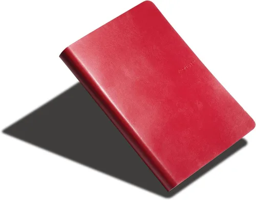 Miniatura 4 de Classic 360 Serie Signature, Tamaño: A5 Grande, Color: Rojo, Papel: En Blanco, Cuaderno de Tapa Blanda, Diario Encuadernado Suave, 5.75" x 8.25