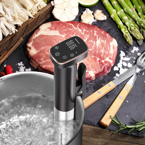 Miniatura 8 de Cocina Sous Vide, Máquina Sous Vide de 1100 W, Circulador de Inmersión Cocinador de Precisión con Control Táctil, Temperatura Precisa