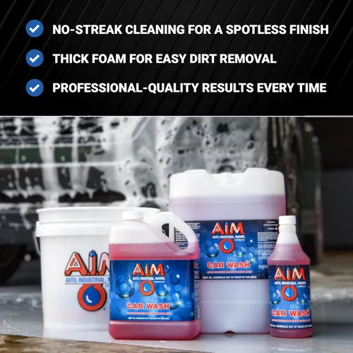 Miniatura 6 de AIM Chemicals - Champú de auto con fórmula de alta espuma, champú profesional para lavado de autos compatible con revestimientos de cerámica, ideal