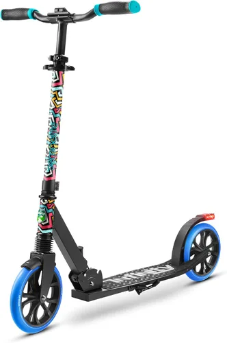 Miniatura 11 de SereneLife Patinete de dos ruedas para adolescentes, patinete de deslizamiento suave para adultos con altura ajustable para mayores de 8 años, Blanco