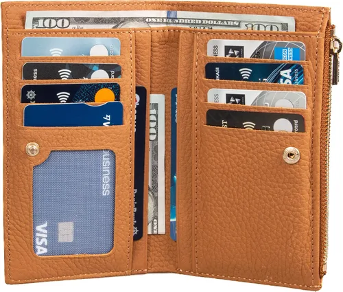 Miniatura 46 de Grande -2804 Cartera para mujer, Naranja, Minimalista