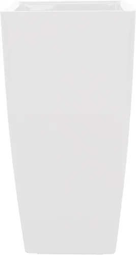 Miniatura 2 de Artevasi Pisa Maceta 23.6 in, Blanco, Blanco, 13.0x13.0x24.0 in