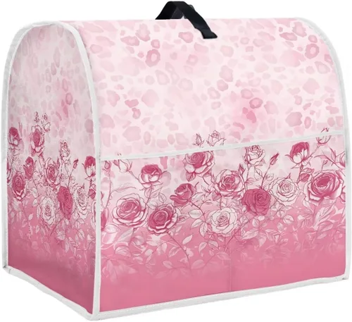 Miniatura 20 de Talayituse Beach Turtle Starfish Print Stand Mixer Cover for 4.5-5 Quarts Kitchen Aid, Washable Mixer Dust Cover with Handle and Pocket Kitchen