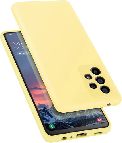 Miniatura 8 de Funda diseñada para Galaxy A52 5G / A52s 5G, silicona líquida de goma a prueba de golpes, forro de tela de microfibra suave, compatible con Galaxy