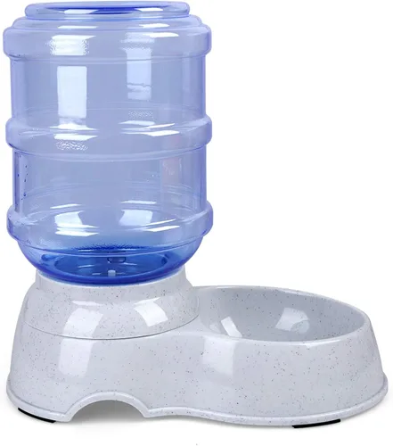Miniatura 2 de Estación dispensadora de agua para mascotas – 1 galón de agua de reposición para mascotas para perros, gatos, animales, fuente de agua por gravedad