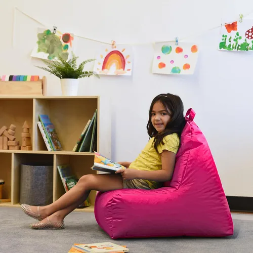 Miniatura 2 de Cali Alpine Sack - Puf con revestimiento duradero, funda de nailon Oxford con revestimiento duradero, asiento flexible para niños, muebles