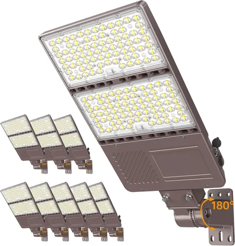 Miniatura 19 de Luz LED de estacionamiento de 150 W, 120 W, 90 W, ajustable, con certificación UL, 5700 K, 5000 K, 4500 K, sintonizable, 22500 lm luz comercial