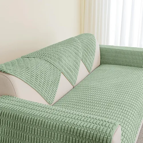 Miniatura 31 de Muamar Funda para Cama de Perro Protector de Sofá, Fundas de Sofá Antideslizantes Impermeables para Sala de Estar Fundas de Sofá, Tapete de Sofá