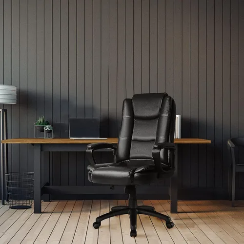 Miniatura 7 de OFIKA Silla de oficina, silla de escritorio para computadora para juegos, cojín ergonómico de respaldo alto, soporte lumbar con ruedas, cómodo