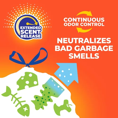 Miniatura 7 de Hefty Bolsas de basura ultra fuertes de 13 galones, bolsas de basura altas para cocina tamaño 13 galones, resisten fugas, perforaciones y desgarros