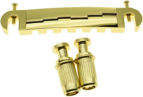 Miniatura 9 de Dopro Cordal de puente envolvente de guitarra eléctrica negra para Les Paul LP Junior Negro
