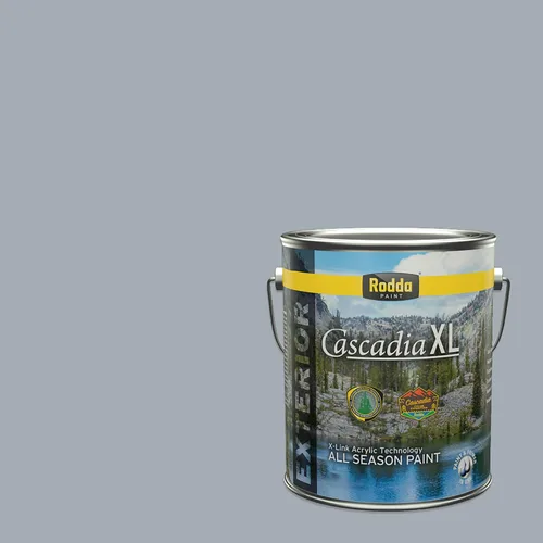 Miniatura 142 de Rodda Paint CASCADIA XL - Pintura satinada e imprimación para exteriores en uno, cuarto de galón, ancla