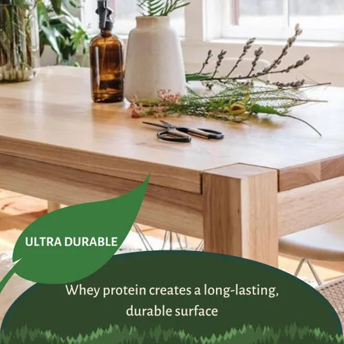 Miniatura 4 de Vermont Natural Coatings Poly Whey - Acabado para muebles, transparente semibrillante, 1 cuarto de galón Sin