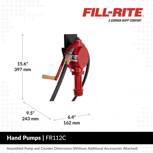 Miniatura 4 de Bomba de mano de pistón Fill-Rite FR150