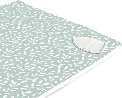 Miniatura 24 de Encasa XO - Almohadilla de planchado (grande 122 cm x 71 cm) con acolchado de 3 mm y soporte de plancha de silicona para prensado al vapor sobre