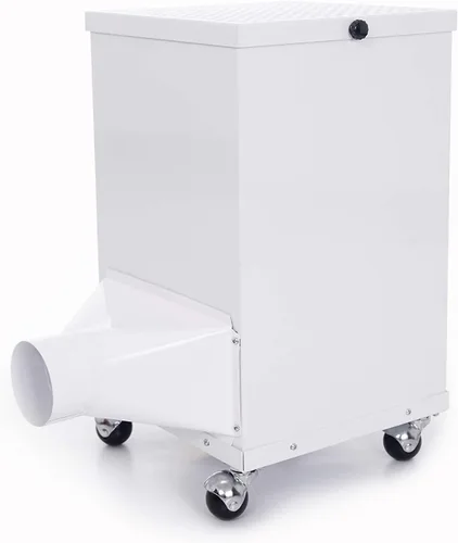 Miniatura 4 de Extract-All Depurador de aire móvil HEPA y máquina de filtro de aire negativo, para contaminación médica comercial industrial, aislamiento uso