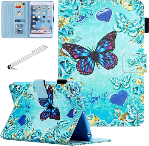 Miniatura 23 de Funda para iPad mini, FANCITY Mini 4 Mini 5 Mini 3/2/1 con función de encendido y apagado automático con soporte