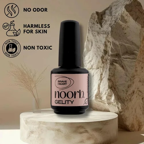 Miniatura 3 de Esmalte de uñas de gel rosa, esmalte de uñas de gel natural, esmalte de uñas en gel UV rosa (corazón bravo)