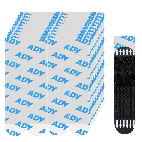 Miniatura 9 de ADY Tiras Colgantes para Cuadros Resistentes 40 Pares, Colgadores de Cuadros Extraíbles Sin Daños, Tiras Adhesivas de Repuesto para Cuarto