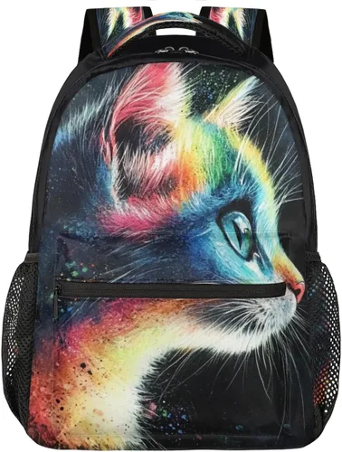 Miniatura 41 de Pardick Mochilas de calavera de Halloween para niños y niñas, divertidas y ligeras de 16 pulgadas, mochila escolar para laptop, mochila