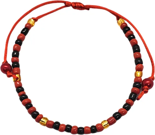 Miniatura 22 de Hecho a mano contra el mal de ojo orishas joyería de protección Ilde elástico elástico ajustable con cuentas unisex amuleto pulsera conjunto