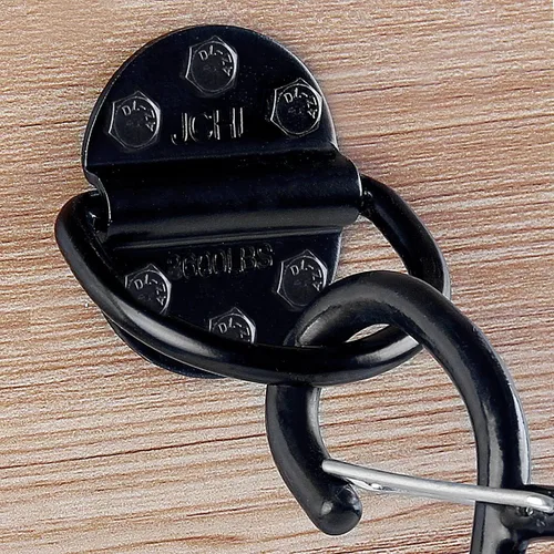 Miniatura 8 de Anclajes de amarre de acero resistente de 3600 libras de capacidad para cargas en remolques, camiones, caravanas, cámperes, camionetas, ATV, SUV