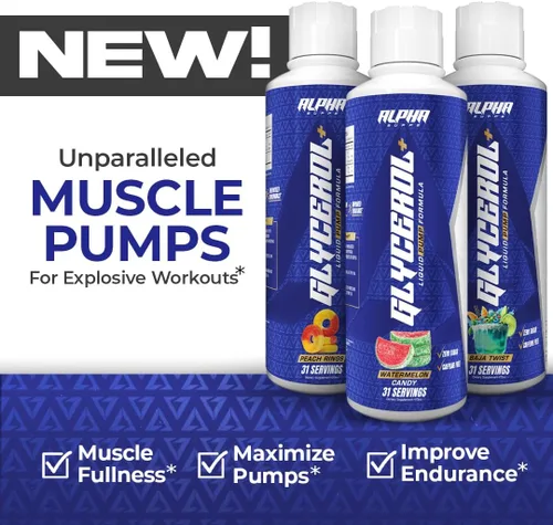 Miniatura 3 de Alpha Supps Fórmula de bomba líquida de glicerol+ - Suplemento líquido de glicerol y citrulina de alto rendimiento para bombas musculares mejoradas