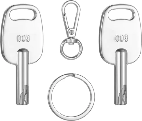 Llave maestra del equipaje 2PCS 008, para la cerradura de combinación del equipaje 008, cerradura del equipaje de la maleta