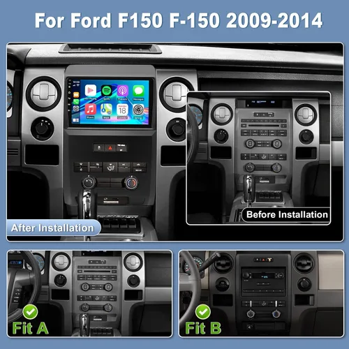 Miniatura 3 de Radio de actualización 5G para Ford F150 F-150 2009-2014 con CarPlay Android Auto, pantalla táctil IPS de 9 pulgadas, reproductor de radio de coche