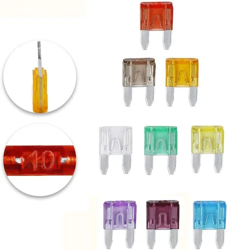 Miniatura 6 de AHL Kit de 90 fusibles automotrices (5A, 7.5A, 10A, 15A, 20A, 25A, 30A, 35A, 40A), kit surtido de fusibles para automóvil, RV, barco, camión