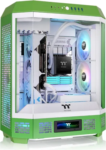 Miniatura 29 de Thermaltake Torre 600 Rosa Burbuja, torre media; 2x140mm ventiladores CT incluidos; soporte para radiador de 420mm; espacio para GPU de 400mm