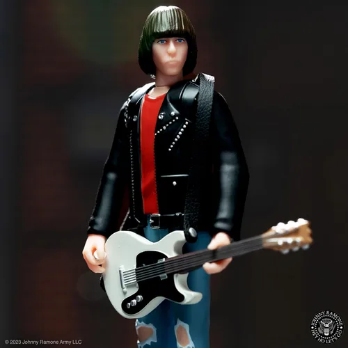 Miniatura 5 de Super7 Johnny Ramone - Figura de acción de Johnny Ramone de 3.75" con accesorio, colección de música clásica, coleccionables y juguetes retro
