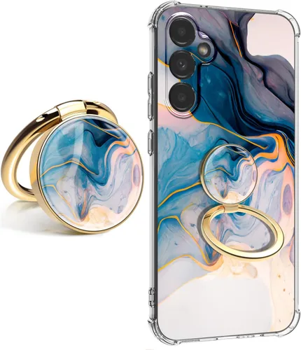 Miniatura 26 de para Samsung Galaxy a15 5G [Funda de Mármol Delgada]+[Anti-Caída Protectora] Fundas de Teléfono de TPU Suave y Elegantes para Mujeres de 6.5 Pulgadas