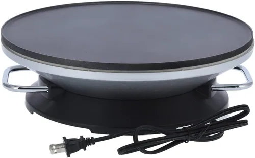 Miniatura 9 de Máquina de panqueques Fabricante de enchufes Utensilios para hornear Fabricante de panqueques para el hogar Material Crepe Maker Grill Aluminio