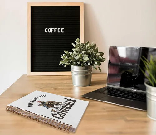 Miniatura 3 de Cuaderno occidental, regalos de vaquera, cuaderno de larga vida a las vaqueras, regalos occidentales para mujeres, cosas de vaquera occidental