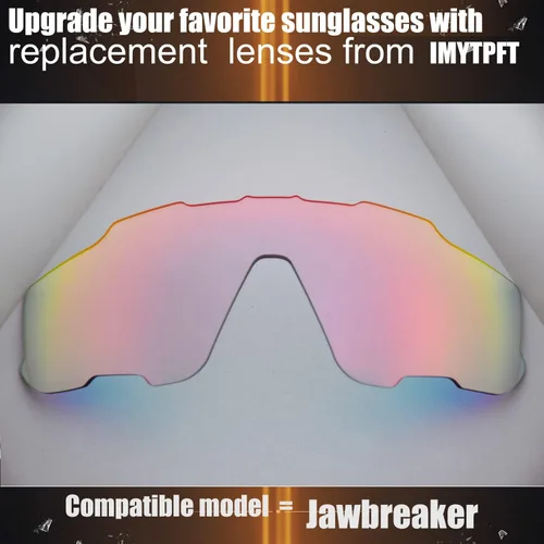 Miniatura 2 de IMYTPFT Replacement Lenses For oakleys Jawbreaker Sunglasses Photochromic Red