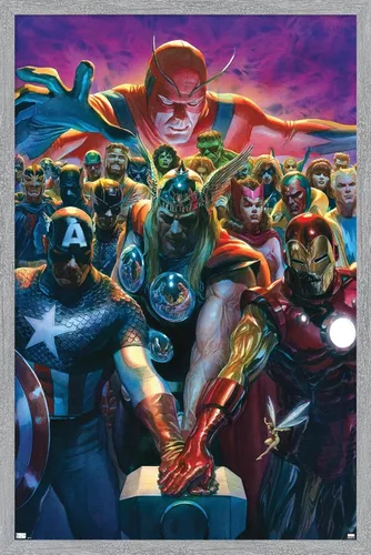 Miniatura 12 de Trends International Marvel Comics - Póster de pared de Avengers #10, 22.375 x 34 pulgadas, versión premium sin marco