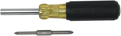 Miniatura 9 de Klein Tools 32559 - Destornillador/Llave de tuerca multibroca, herramienta de alcance extendido 6 en 1 con llave de tuerca, puntas Phillips