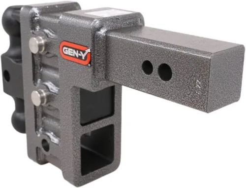 Miniatura 4 de GEN-Y Hitch Enganche de remolque para receptor de 2.5 pulgadas Caída de 6 pulgadas - 3 posiciones ajustables Capacidad de remolque de 21 k